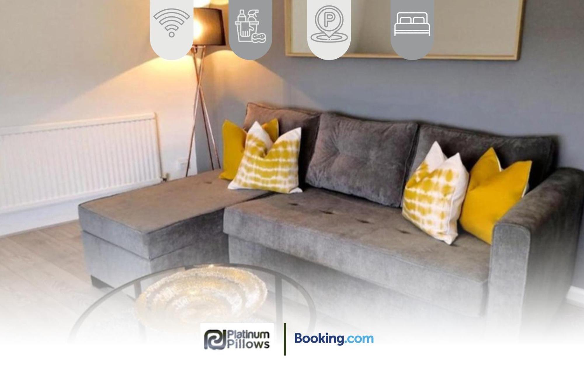Modern Oxford 1Br Apt, Contractor & Family Accommodation, Near Oxford Hospitals And Science Park Bagian luar foto