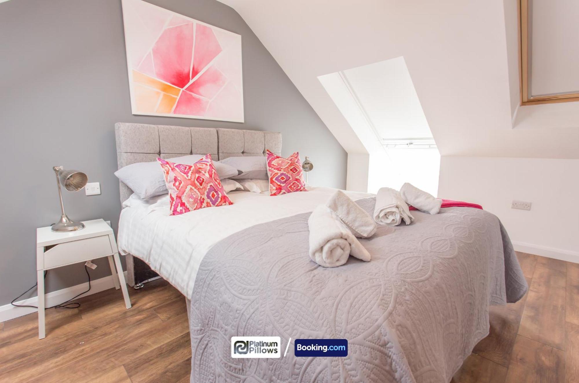 Modern Oxford 1Br Apt, Contractor & Family Accommodation, Near Oxford Hospitals And Science Park Bagian luar foto