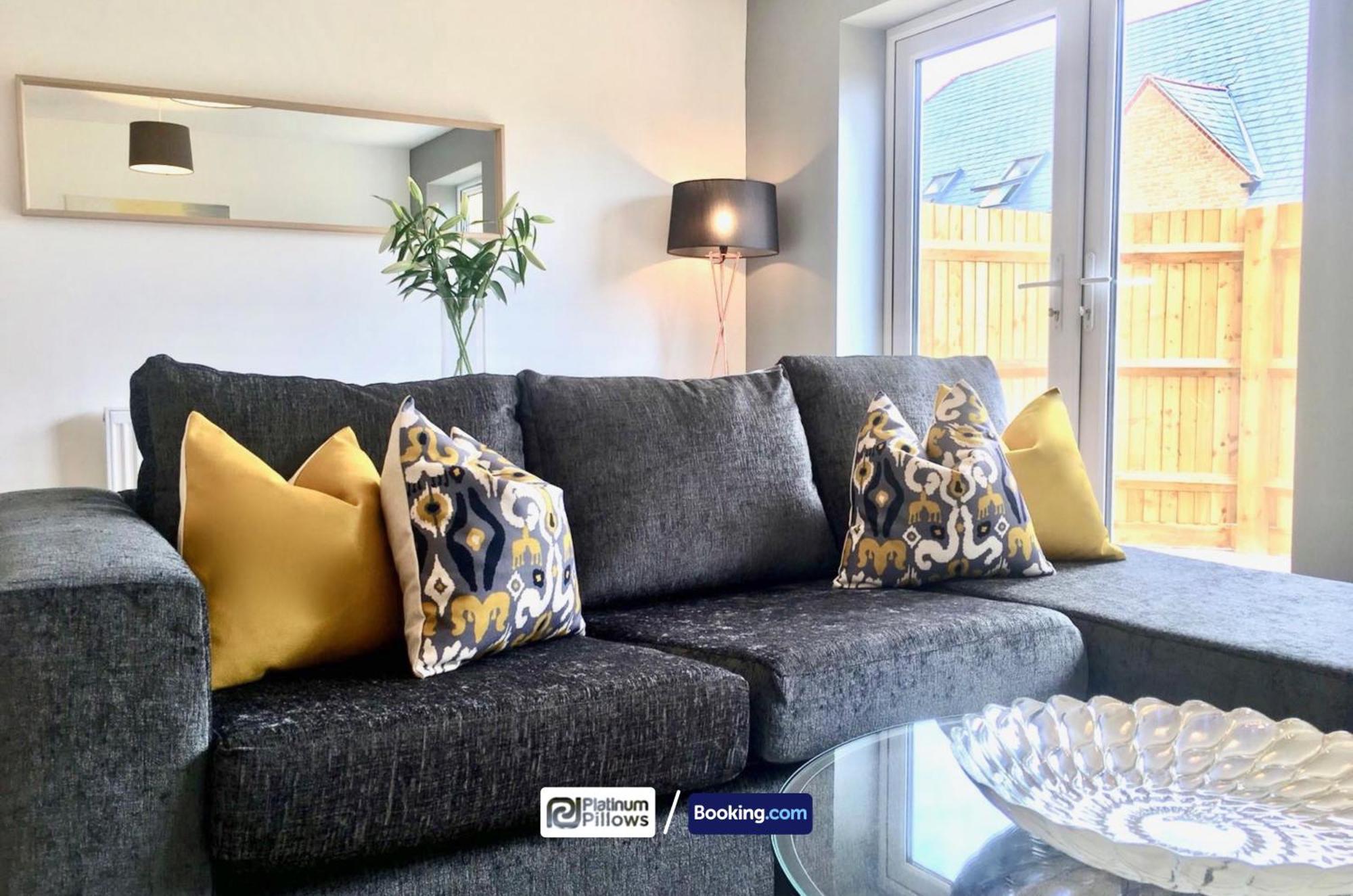 Modern Oxford 1Br Apt, Contractor & Family Accommodation, Near Oxford Hospitals And Science Park Bagian luar foto