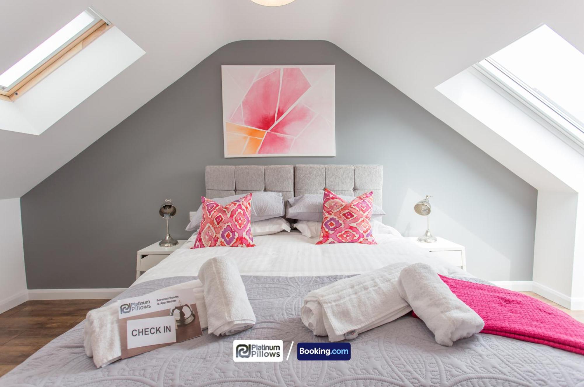 Modern Oxford 1Br Apt, Contractor & Family Accommodation, Near Oxford Hospitals And Science Park Bagian luar foto