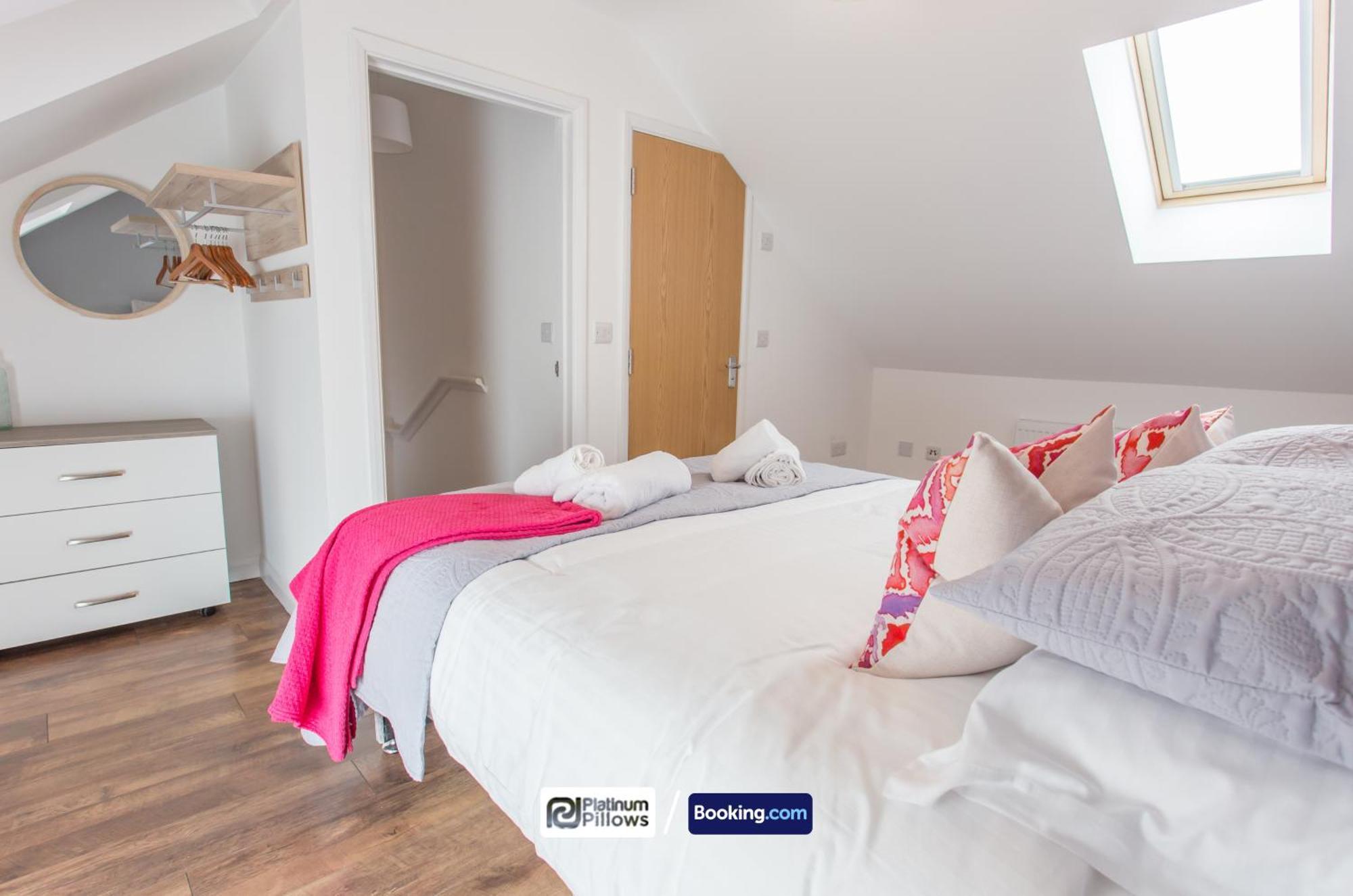 Modern Oxford 1Br Apt, Contractor & Family Accommodation, Near Oxford Hospitals And Science Park Bagian luar foto