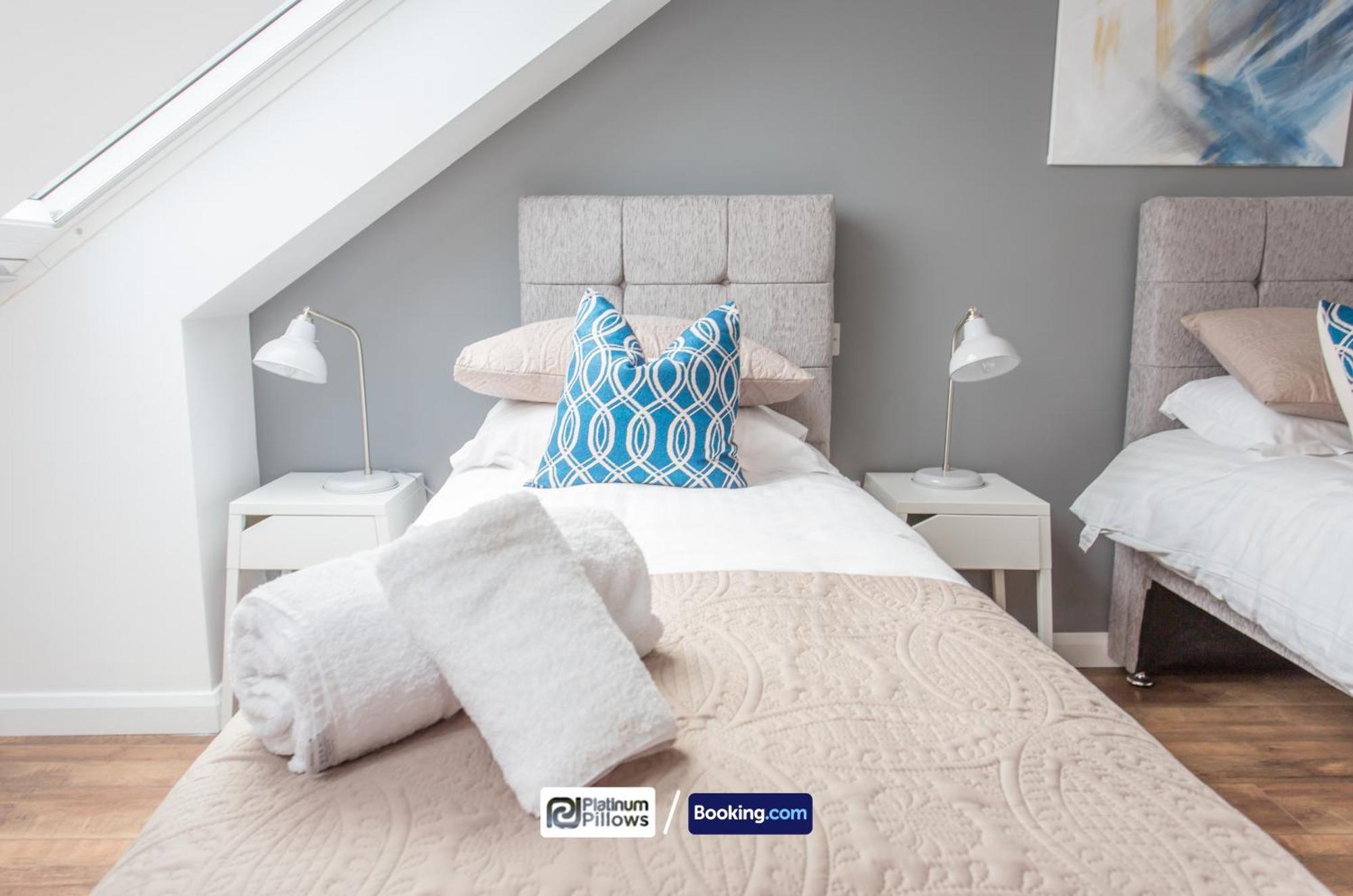 Modern Oxford 1Br Apt, Contractor & Family Accommodation, Near Oxford Hospitals And Science Park Bagian luar foto