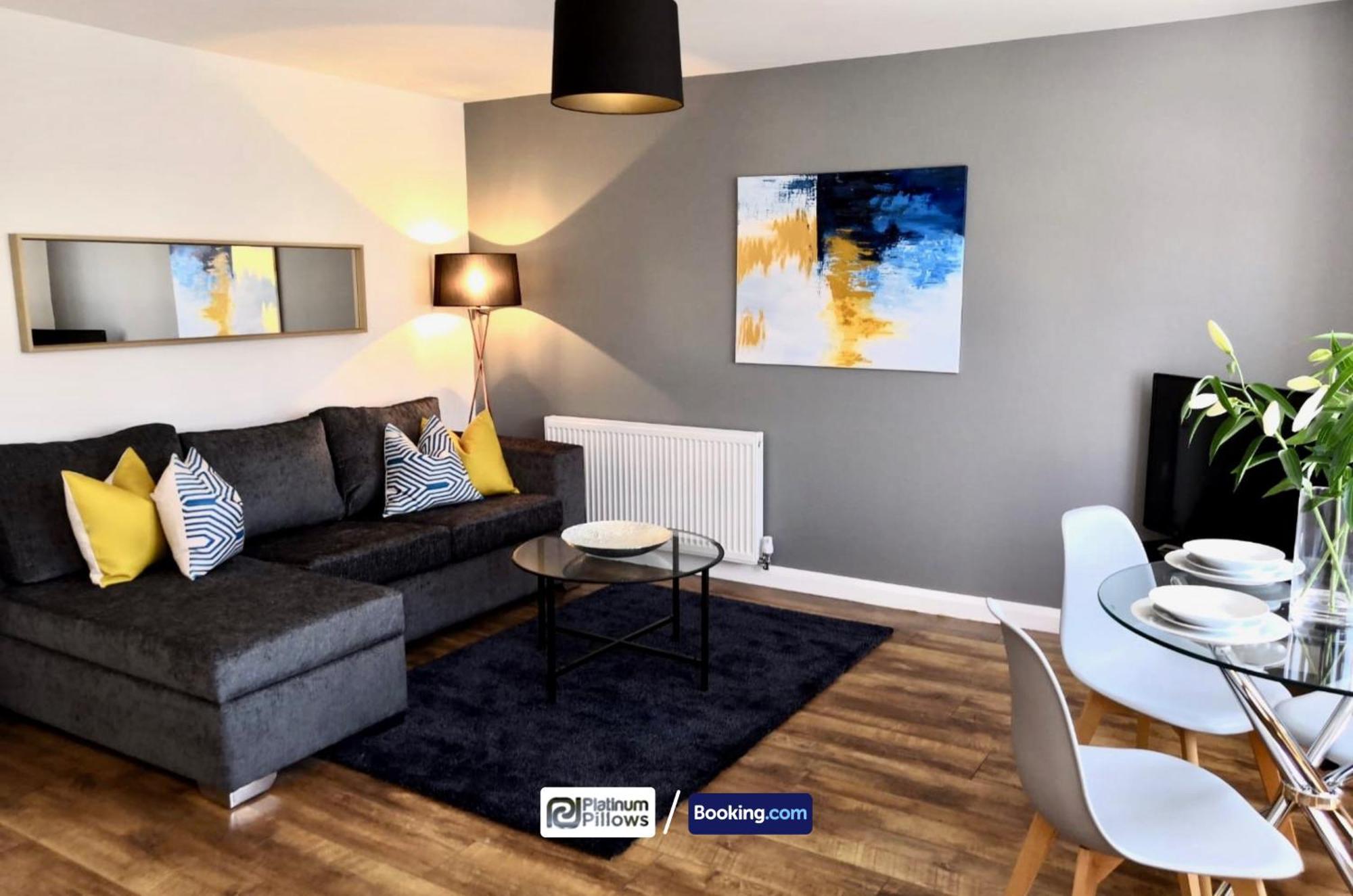 Modern Oxford 1Br Apt, Contractor & Family Accommodation, Near Oxford Hospitals And Science Park Bagian luar foto