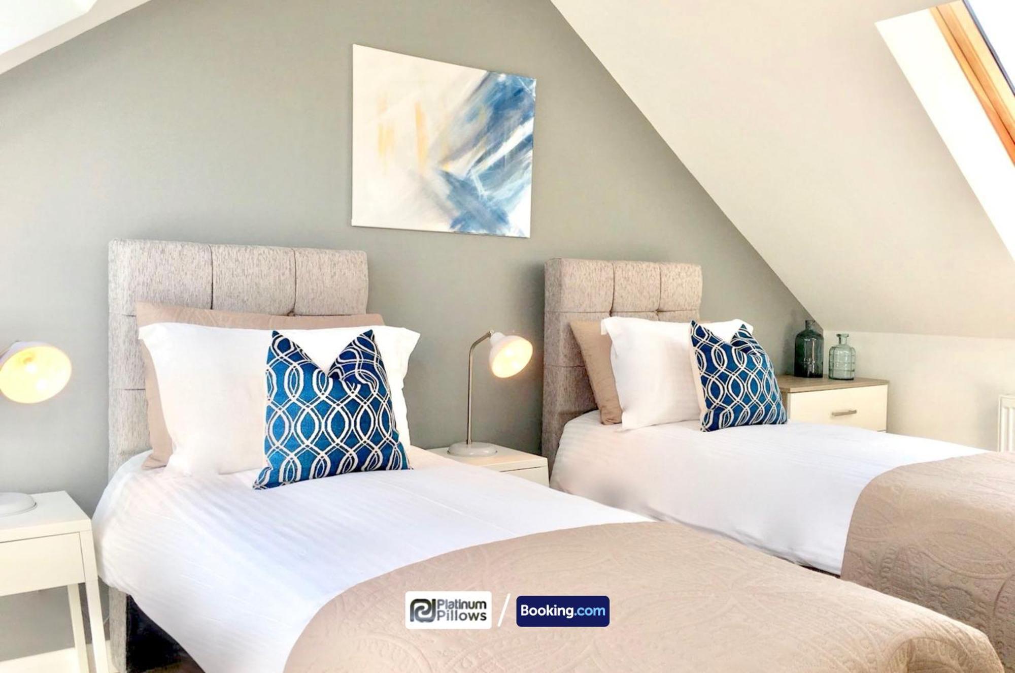 Modern Oxford 1Br Apt, Contractor & Family Accommodation, Near Oxford Hospitals And Science Park Bagian luar foto