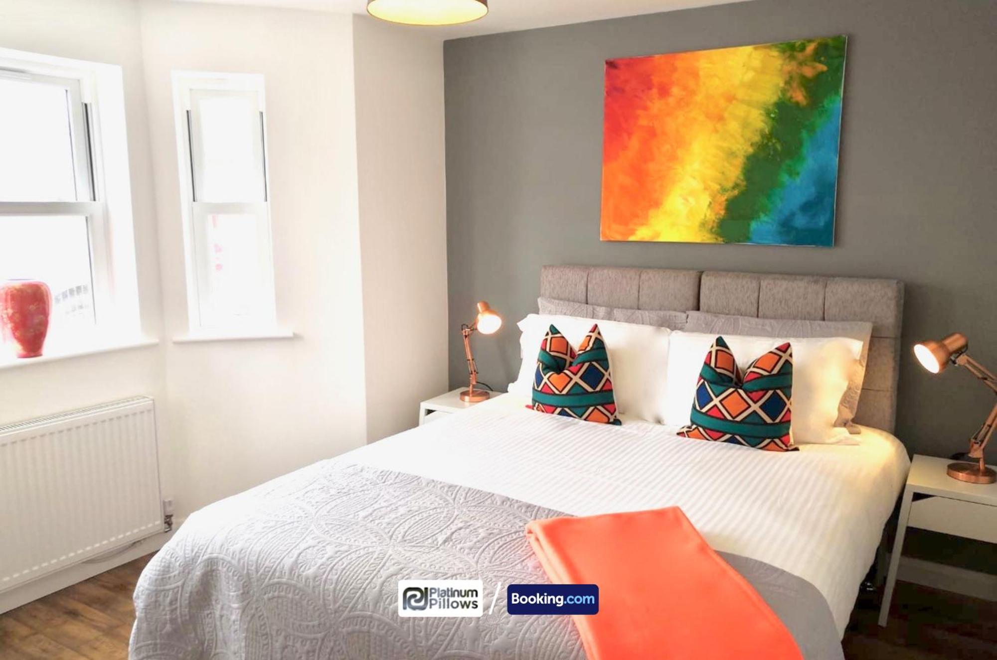 Modern Oxford 1Br Apt, Contractor & Family Accommodation, Near Oxford Hospitals And Science Park Bagian luar foto