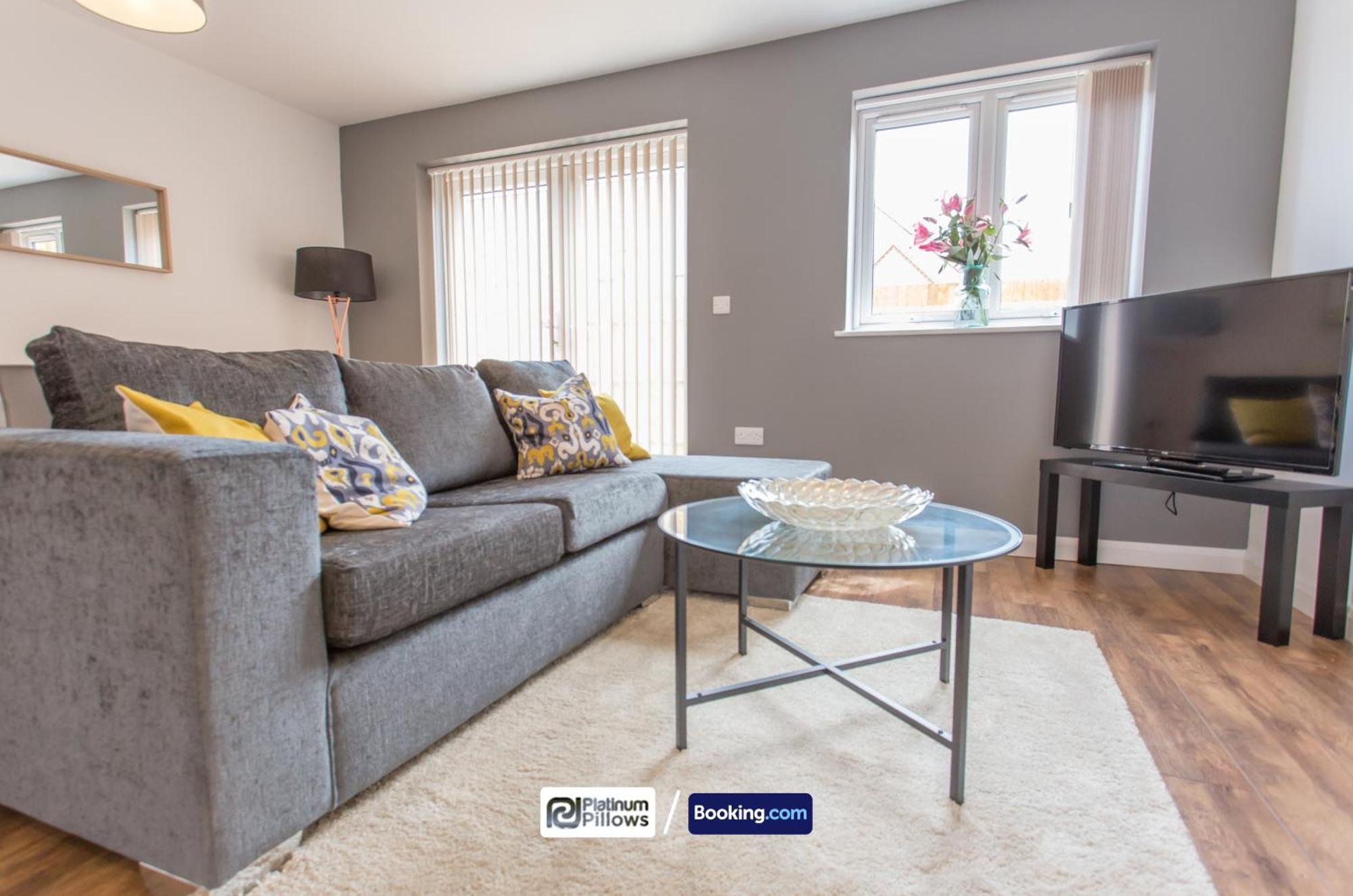 Modern Oxford 1Br Apt, Contractor & Family Accommodation, Near Oxford Hospitals And Science Park Bagian luar foto