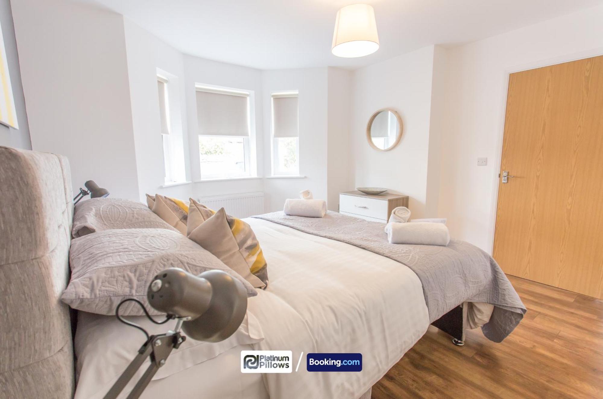 Modern Oxford 1Br Apt, Contractor & Family Accommodation, Near Oxford Hospitals And Science Park Bagian luar foto
