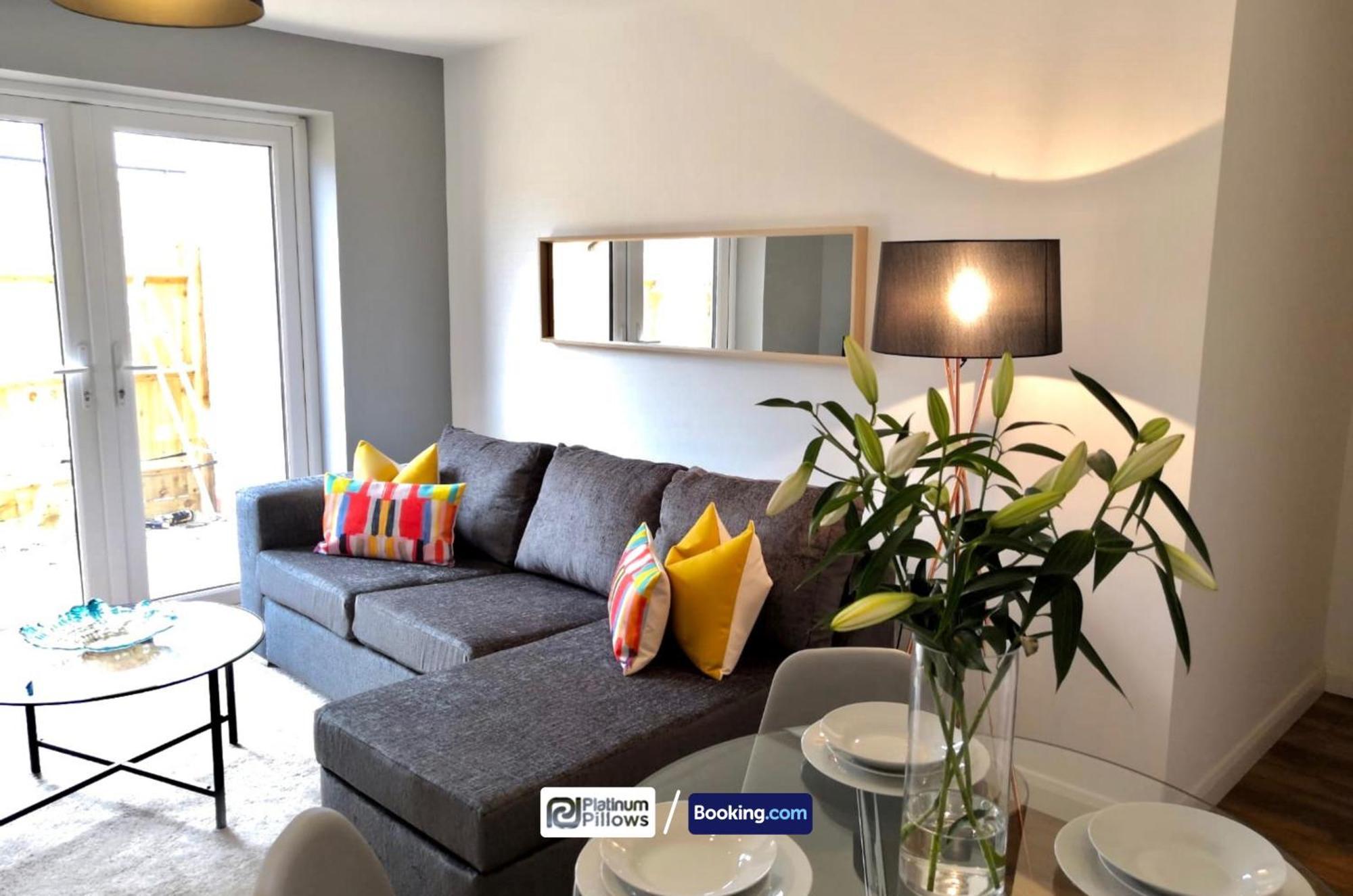 Modern Oxford 1Br Apt, Contractor & Family Accommodation, Near Oxford Hospitals And Science Park Bagian luar foto
