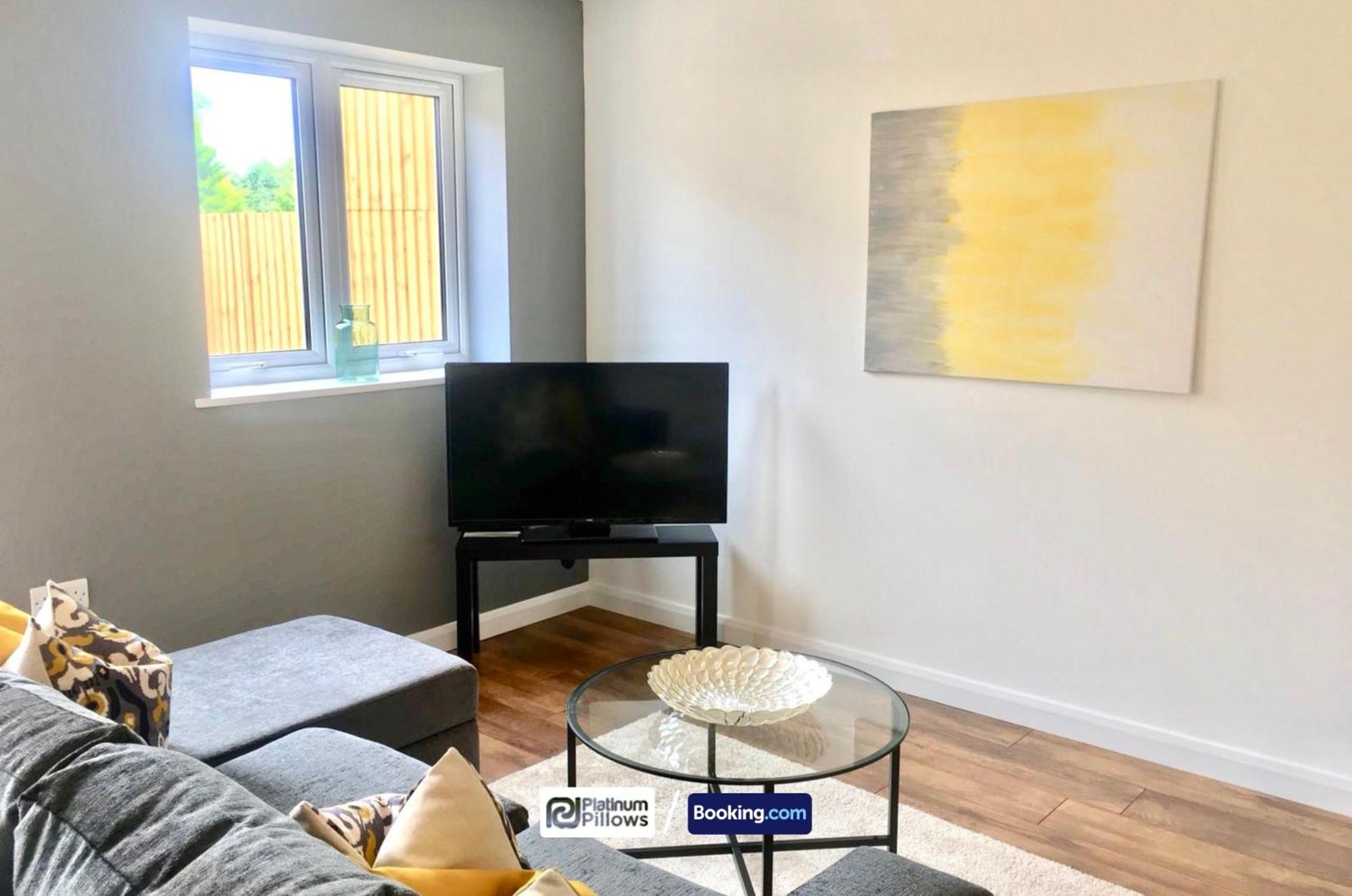 Modern Oxford 1Br Apt, Contractor & Family Accommodation, Near Oxford Hospitals And Science Park Bagian luar foto