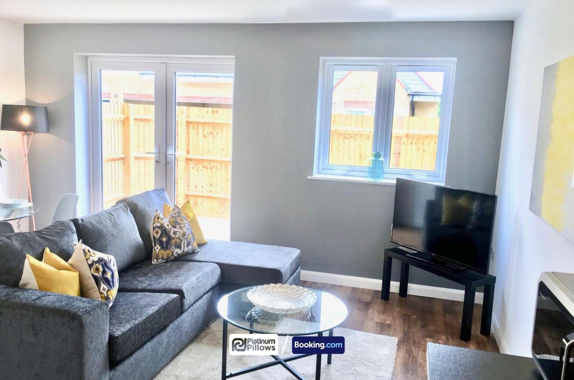 Modern Oxford 1Br Apt, Contractor & Family Accommodation, Near Oxford Hospitals And Science Park Bagian luar foto